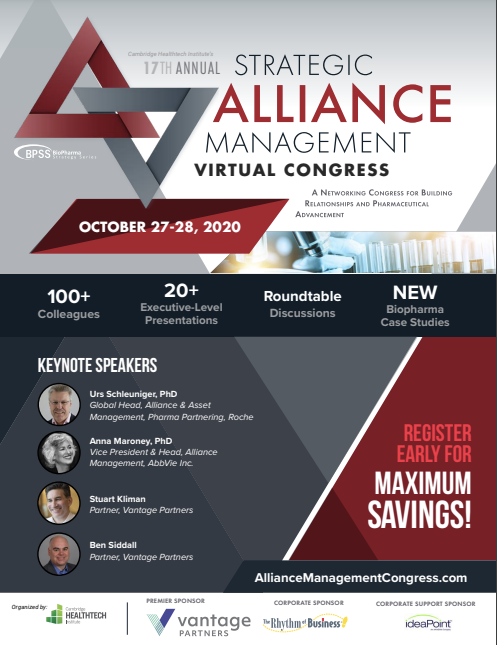 2020 Strategic Alliance Management Congress Brochure