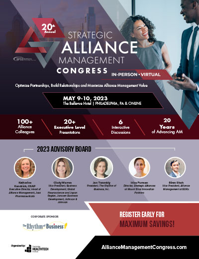 2023 Strategic Alliance Management Congress Brochure