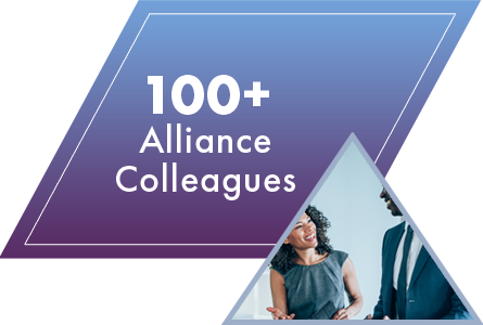 100+ Alliance Colleagues