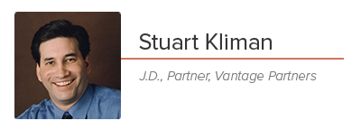 Stuart Kliman, J.D., Partner, Vantage Partners